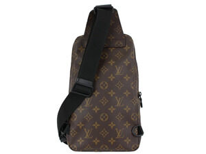 Louis Vuitton Macassar Sling Brown Avenue Monogram Crossbody Bum Body Belt Bag